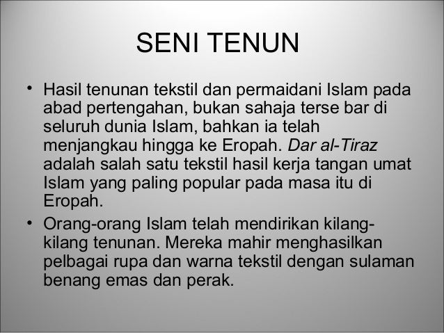 Ctu 281 kuliah 8 seni tembikar, ukir dan tenunan