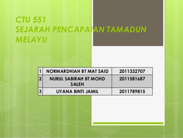 Tamadun Melayu Titas