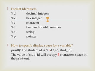 C tutorial | PPT