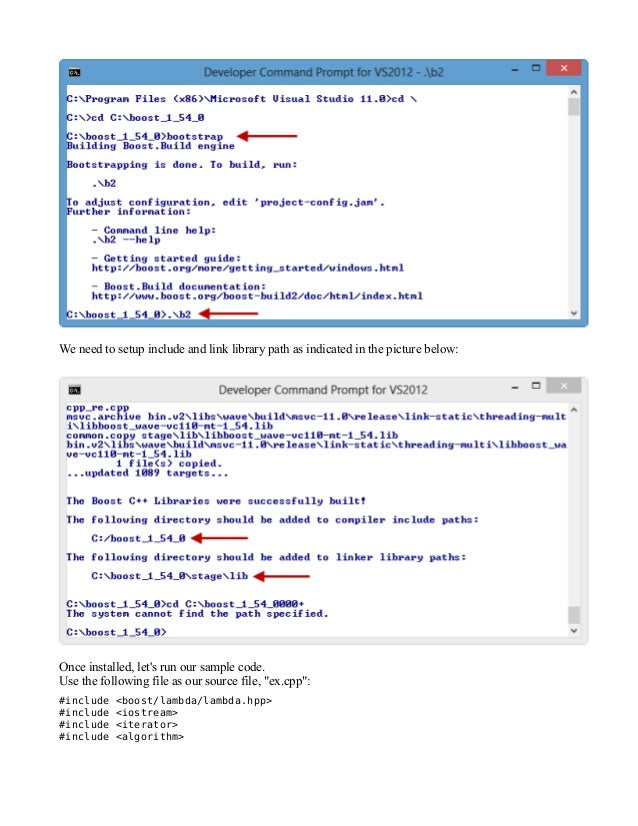 Boost C Documentation , Boost Library Documentation – CVIO