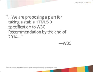 HTML5 - Create The Web London