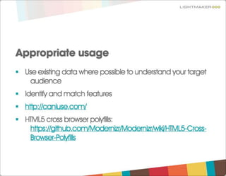 HTML5 - Create The Web London