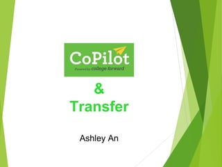 &
Transfer
Ashley An
 