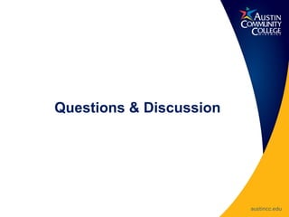 Questions & Discussion
 