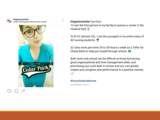 Hispanic Scholarship Consortium | www.hispanicscholar.org | @hispanicscholar
 