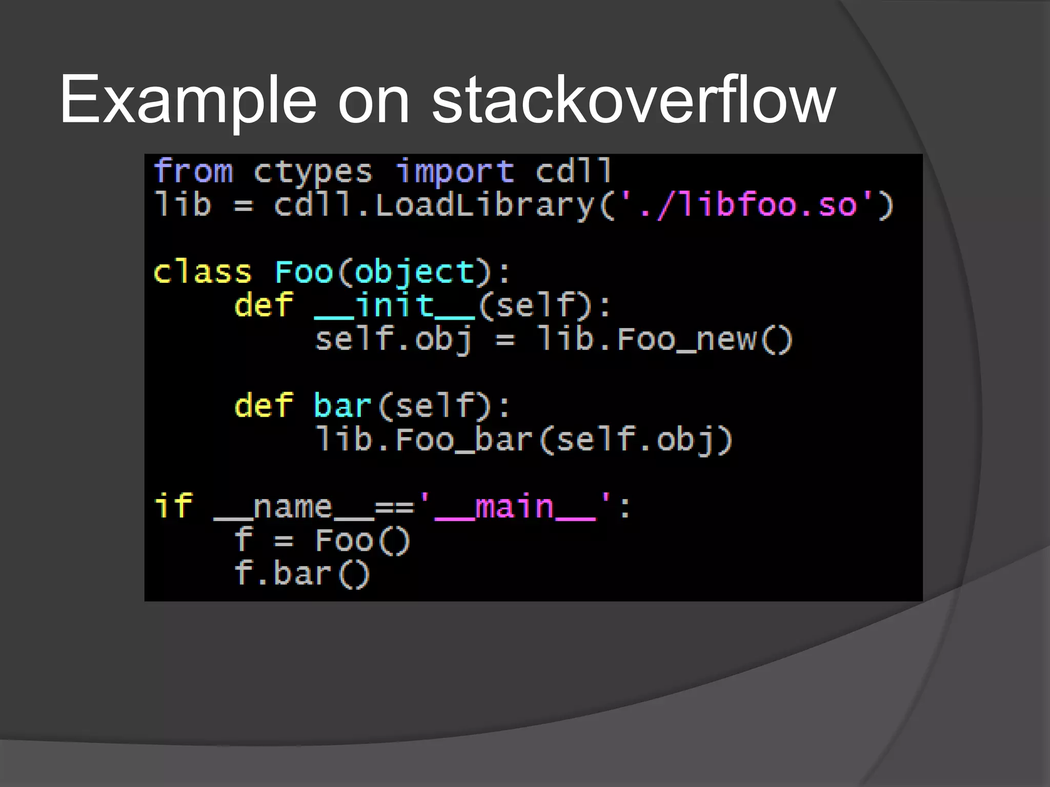Example on stackoverflow
 