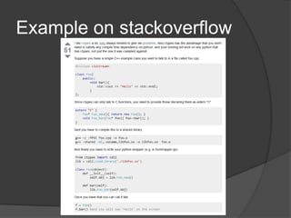 Example on stackoverflow
 