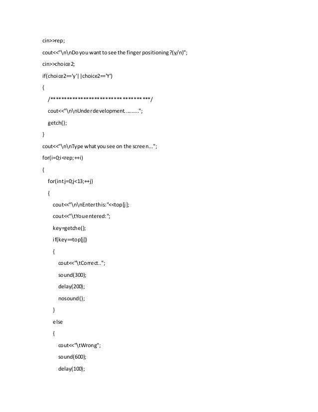 C++ typing tutor by debakar roy