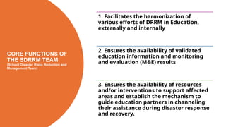 Comprehensive School Disaster Risk Reduction and Management in Basic ...