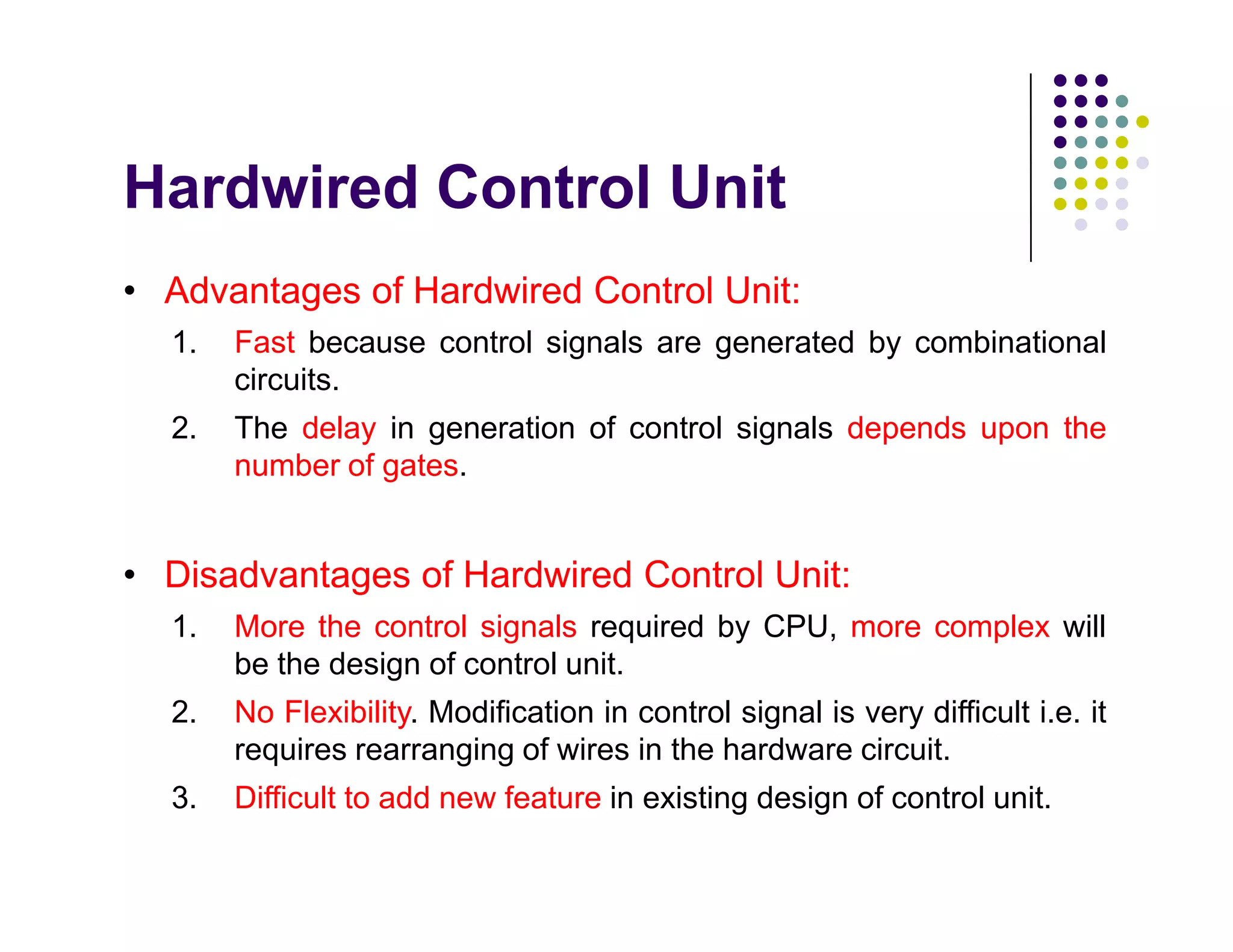 Control Unit Design | PDF