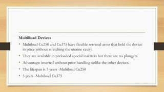 Multiload Flex Comprehensive Overview of Intrauterine Contraceptive Devices (IUDs) and ...