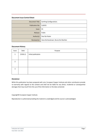 Earthing Checklist.pdf Earthing Configurations | PDF