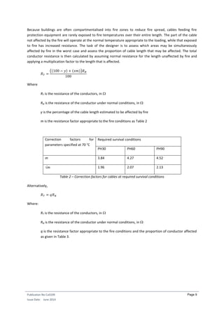 Fire safety cables | PDF