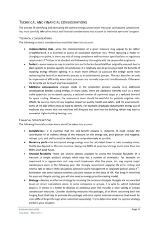 Energy efficiency self assessment in industry | PDF