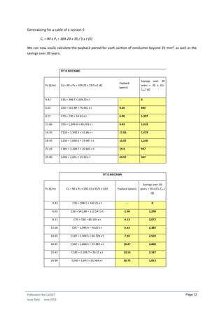 Optimal Cable Sizing in PV Systems: Case Study | PDF | Gas and Electric ...