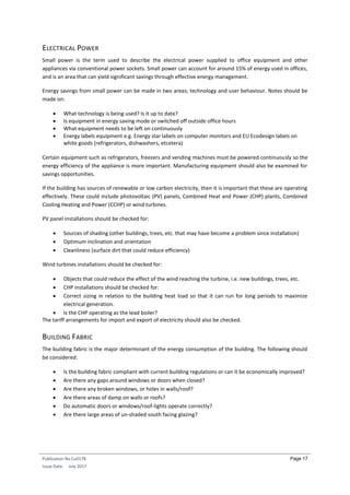 Energy efficiency self-assessment in buildings | PDF