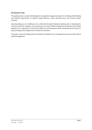 Energy efficiency self-assessment in buildings | PDF