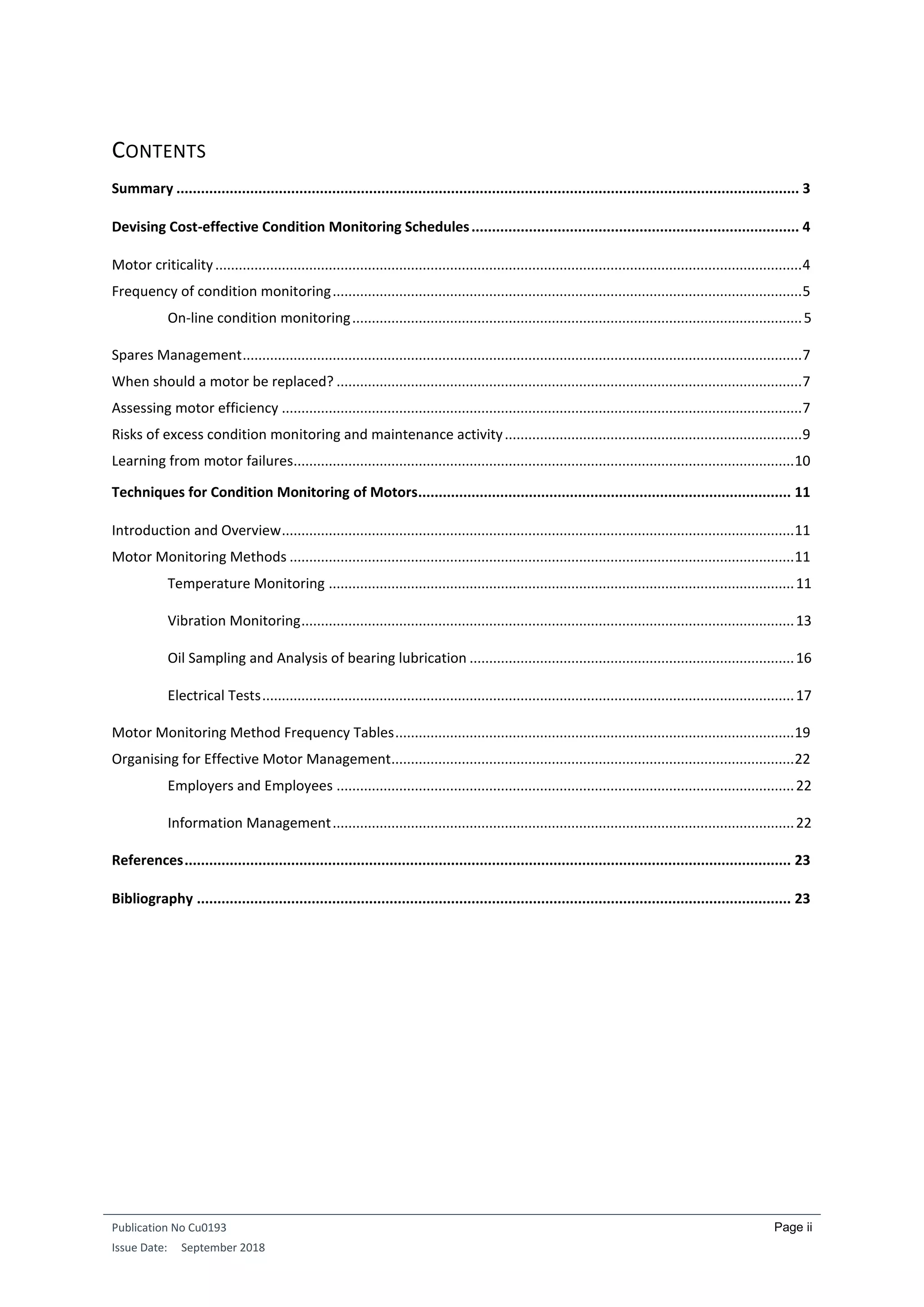 Electric motor performance testing and reliability assessment PDF