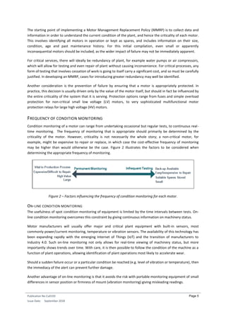 Electric motor performance testing and reliability assessment | PDF
