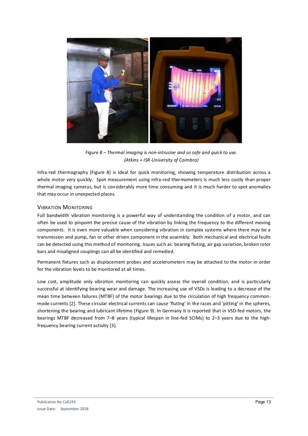 Electric motor performance testing and reliability assessment