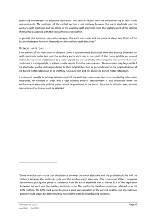 Measuring earth resistance | PDF