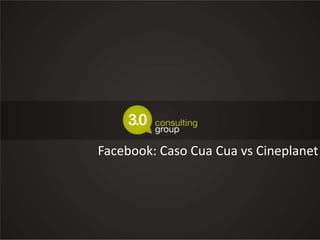 Facebook: Caso Cua Cua vs Cineplanet
 