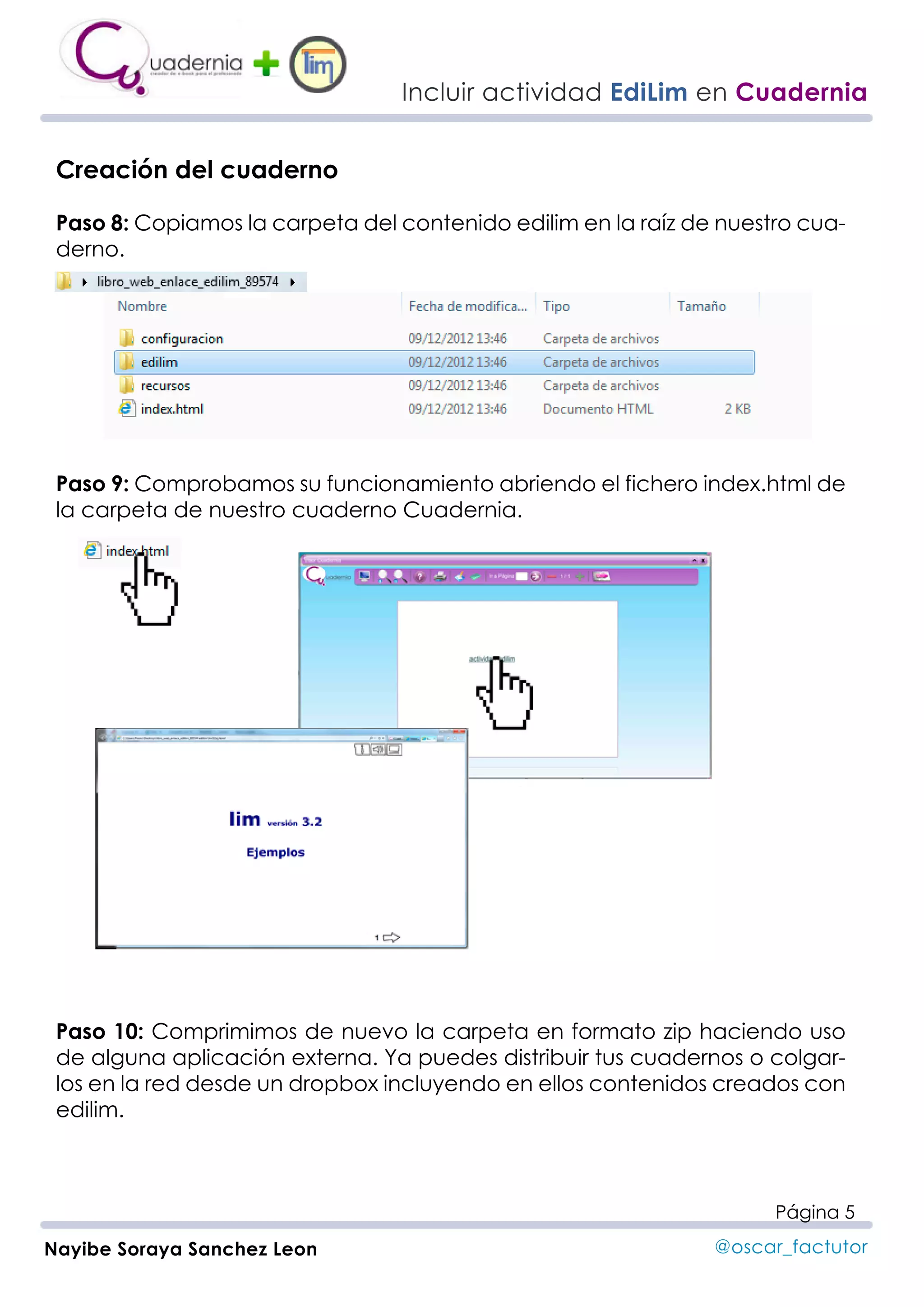 Icur cid dE im e C a ena
                        n lia t ia dL
                               v     i n u d ri


C e có d l u d ro
 ra in e c a en

P s 8 Co imo l c read l o tnd e i e l ríd n e t c a
 a o : pa sa ap t e c ne io dl n a az e u so u -
                                im            r
d ro
 en .




P s 9 Co rb mo s fn in minoa r n oe f h r id x t d
 a o : mpo a su u co a e t bi d lc eo n e . ml e
                               e    i         h
l c read n e t c a en Cu d ri.
a ap t e u so u d ro a ena
             r




P s 1 : mpi mo d n e ol c rea e fr t z h ce d uo
 a o 0 Co rmi s e u v a ap t n omao i a in o s
                                       p
d ag n a l a ine tra Y p e e dsiuru c a en s c la-
 e lu a pi có xen . a u d s ir i s u d ro o og r
          c                   tb t
ls nl rdd s eu do b xn ly n oe els o tnd s ra o c n
o e a e e d n rp o icu e d n l c ne io ce d s o
                                o
ei
 dli
   m.



                                             P gn 5
                                              á ia
N yb S ry S n h z e n
 a ie oa a a c e L o                     @o c rf cuo
                                           s a_a tt r
 