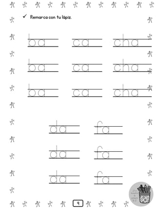 # @ # @ # @ # @ # @ # @
@
#
@
#
@
#
@
#
@
#
@
#
@
#
@
#
@
#
@
#
@
#
# @ # @ # @ # @ # @
 Remarca con tu lápiz.
ca
ca
ca
cha
cha
cha
ba
ba
ba
da
da
da
fa
fa
fa
9
 