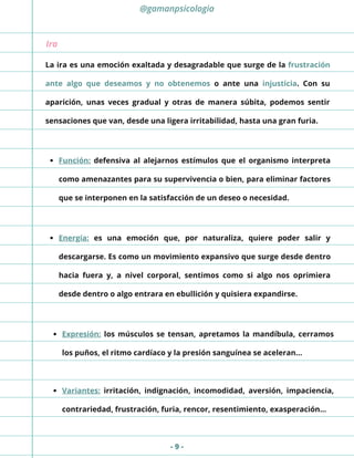 CUADERNILLO PARA GESTIONAR LAS EMOCIONES | PDF