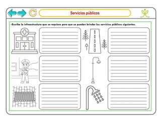 Servicios públicos
-Escribe la infraestructura que se requiere para que se puedan brindar los servicios públicos siguientes.
___________________________
___________________________
___________________________
___________________________
___________________________
___________________________
___________________________
___________________________
___________________________
___________________________
___________________________
___________________________
___________________________
___________________________
___________________________
___________________________
___________________________
___________________________
___________________________
___________________________
___________________________
___________________________
___________________________
___________________________
___________________________
___________________________
___________________________
___________________________
___________________________
___________________________
___________________________
___________________________
___________________________
___________________________
___________________________
___________________________
___________________________
___________________________
___________________________
___________________________
___________________________
___________________________
 