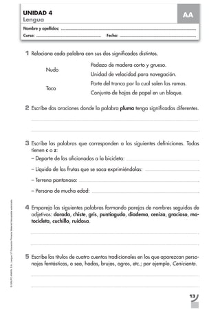 Cuadernillo 3 lengua anaya refuerzo y ampliaci n PDF