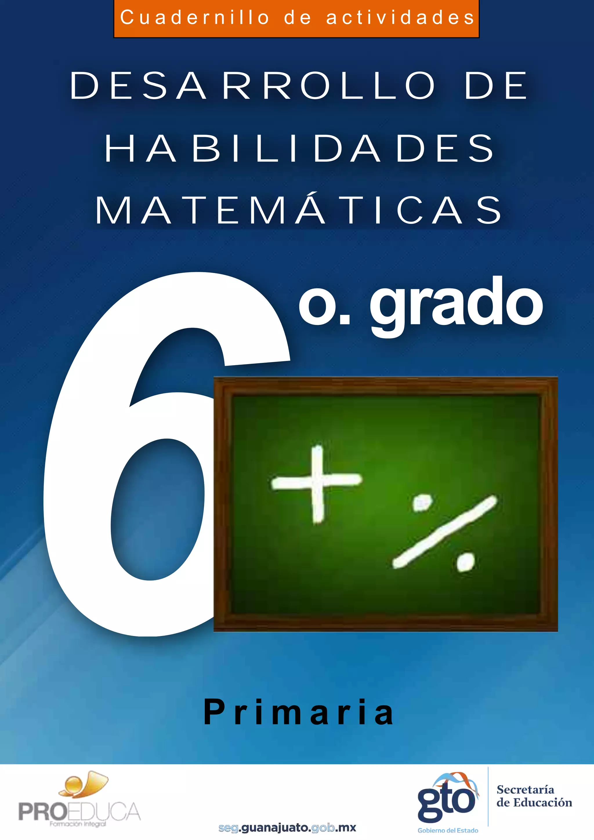 Cuadernillo De Actividades Semana 21 Y 22 Para Sexto Grado De Primaria