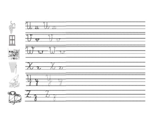 Cuadernillo de caligrafia