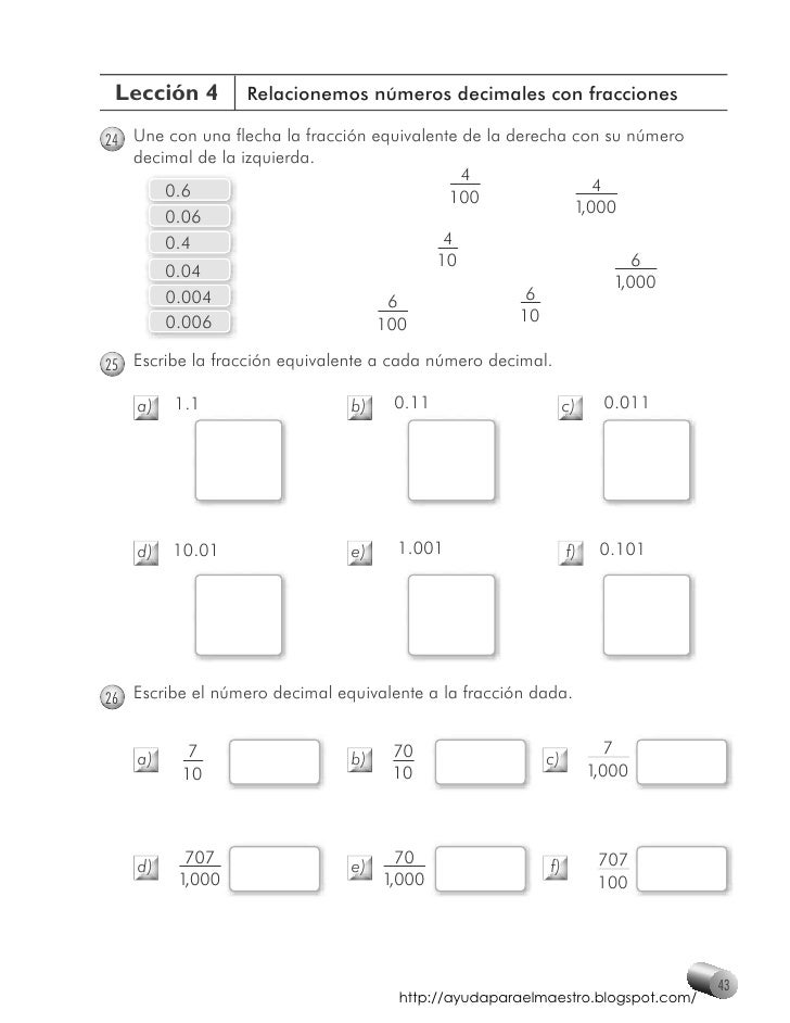 Cuadernillo de ejercicios matematicas 4° Cuadernillo de ejercicios matematicas 4°