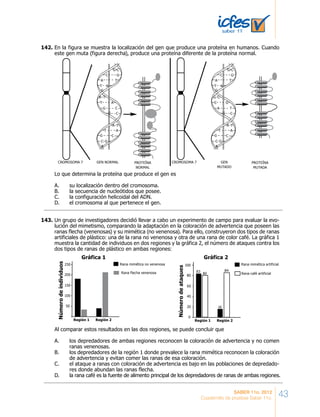 Cuadernillo de entrenamiento ICFES saber 11 preguntas y respuestas | PDF