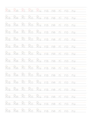 Cuadernillo De Escritura