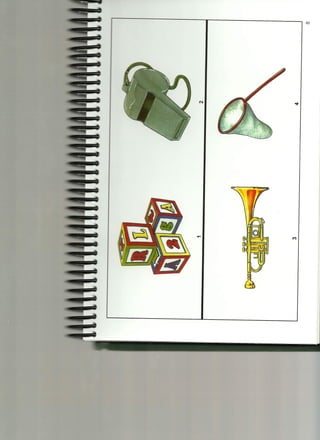 Cuadernillo de estimulos Wisc-IV Nº 01