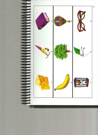 Cuadernillo de estimulos Wisc-IV Nº 01