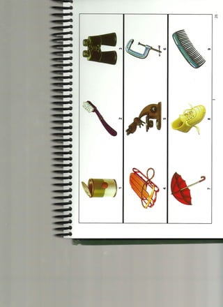 Cuadernillo de estimulos Wisc-IV Nº 01