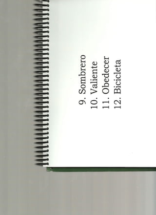 Cuadernillo de estimulos Wisc-IV Nº 01