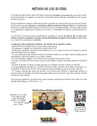 Cuadernillo del metodo de los 20 dias (Edición especial.pdf