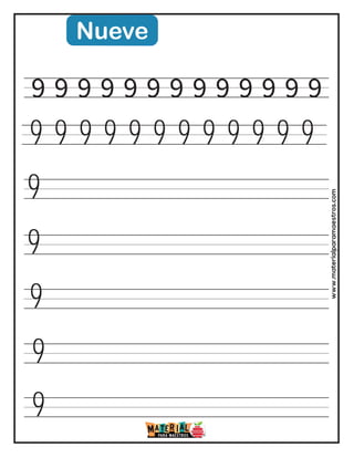 www.materialparamaestros.com

9 9 9 9 9 9 9 9 9 9 9 9
Nueve
9
9
9
9
9
 
