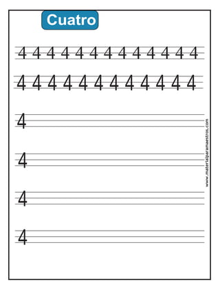 4 4 4 4 4 4 4 4 4 4 4 4 4
4 4 4 4 4 4 4 4 4 4 4 4
4
4
4
4
Cuatro
www.materialparamaestros.com
 