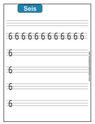 6 6 6 6 6 6 6 6 6 6 6 6
6
6
6
6
Seis
www.materialparamaestros.com
 