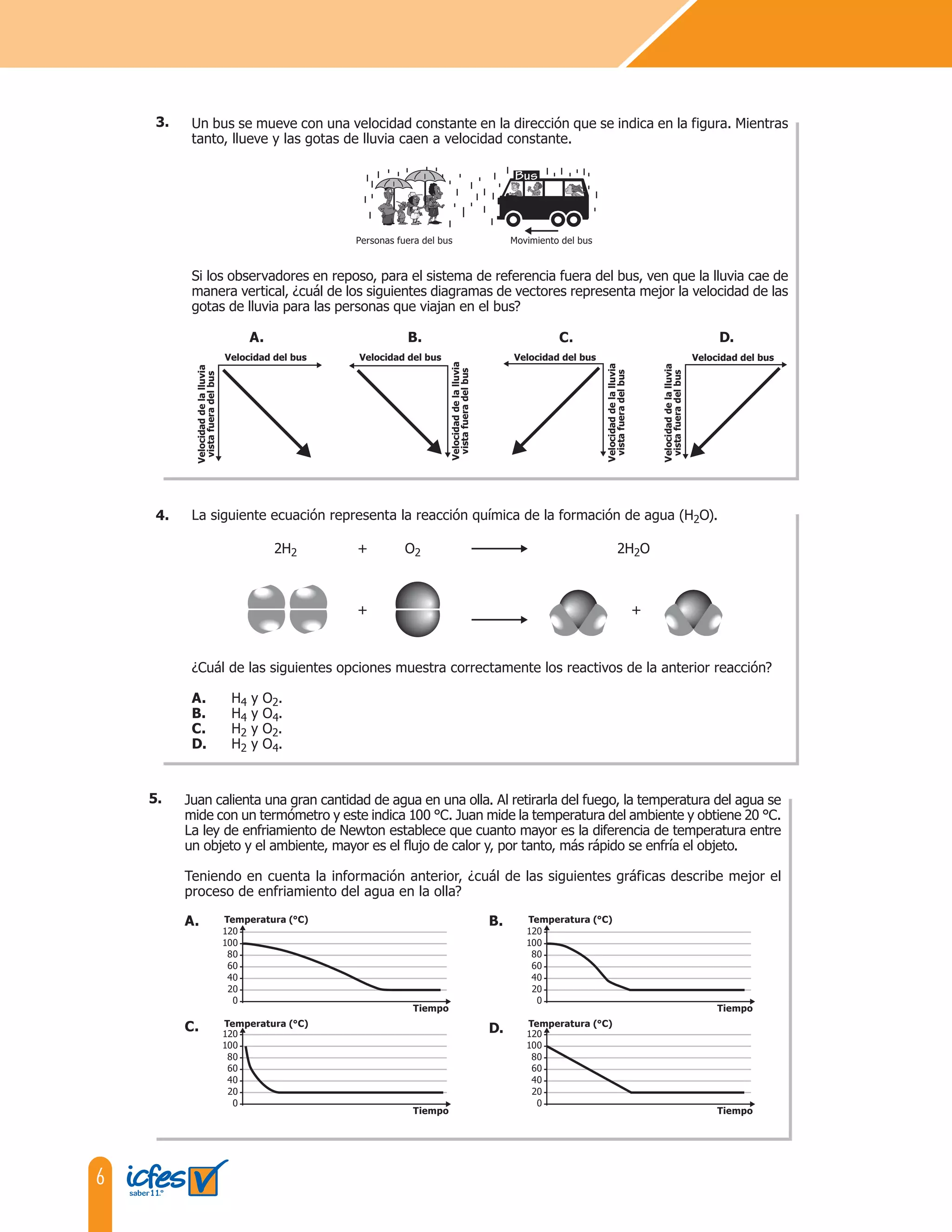Cuadernillo de preguntas saber 11 ciencias naturales | PDF