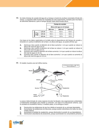 Cuadernillo de preguntas saber 11 ciencias naturales | PDF