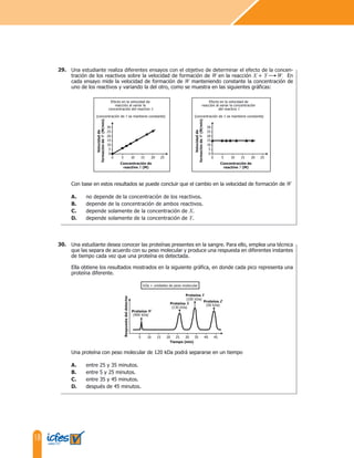 Cuadernillo de preguntas saber 11 ciencias naturales | PDF