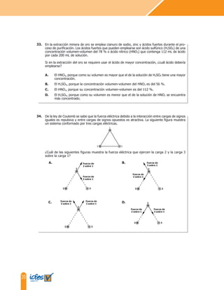 Cuadernillo de preguntas saber 11 ciencias naturales | PDF