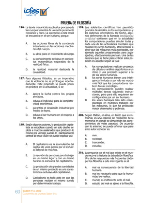 Cuadernillo de pruebas saber 11 | PDF