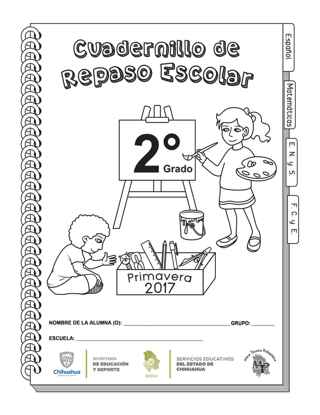 Cuadernillo de repaso 2º grado | PDF